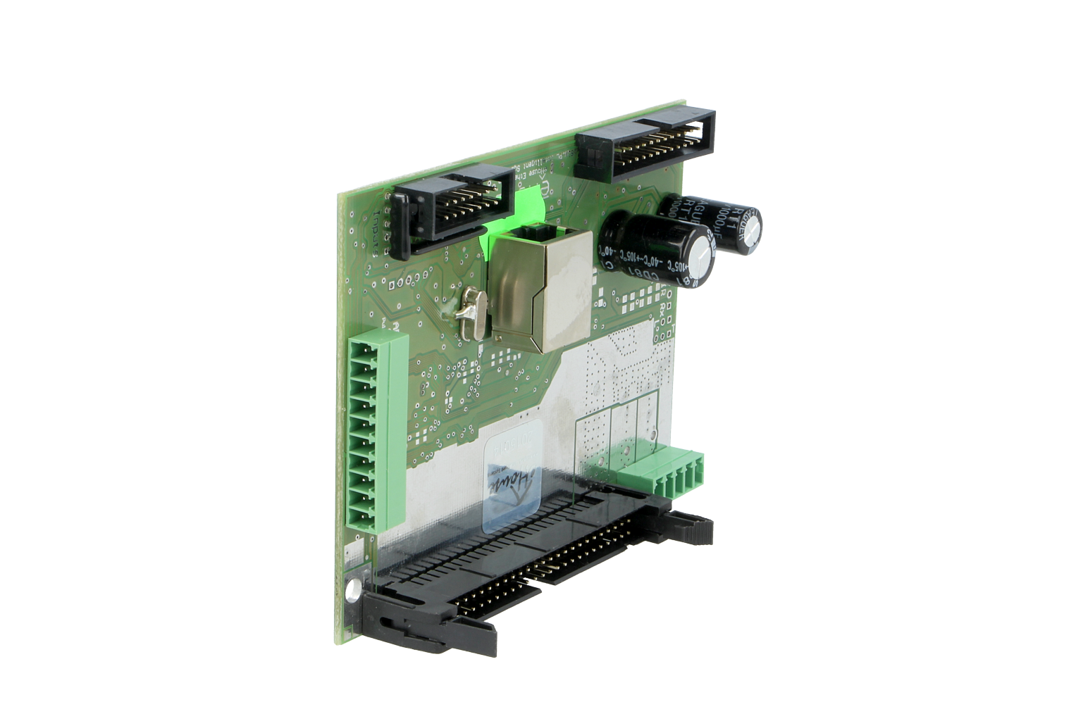 EthernetRoomManager pripravljen za uporabo stikalne plošče za namestitev (32 izhodov 230V / 16A)