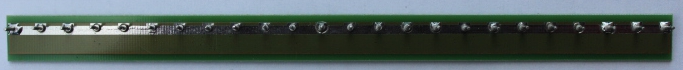 relay module for DIN rail containing 12x relays with sockets for eHouse 1 and Ethernet eHouse home automation system