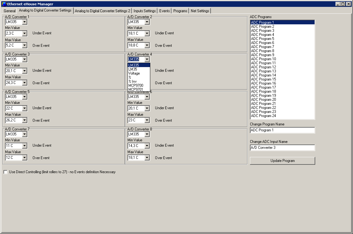  eHouse til Ethernet - Home Automation , Building Management 