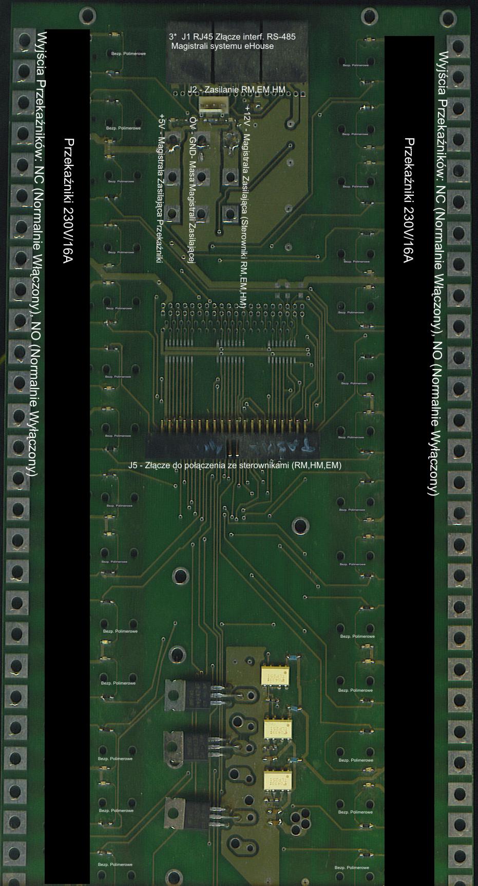  domotica, domotica eHouse - Modulo relè per commutare gli apparecchi elettrici 