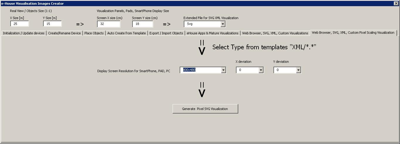  creating visualizations for eHouse in CorelDrv 