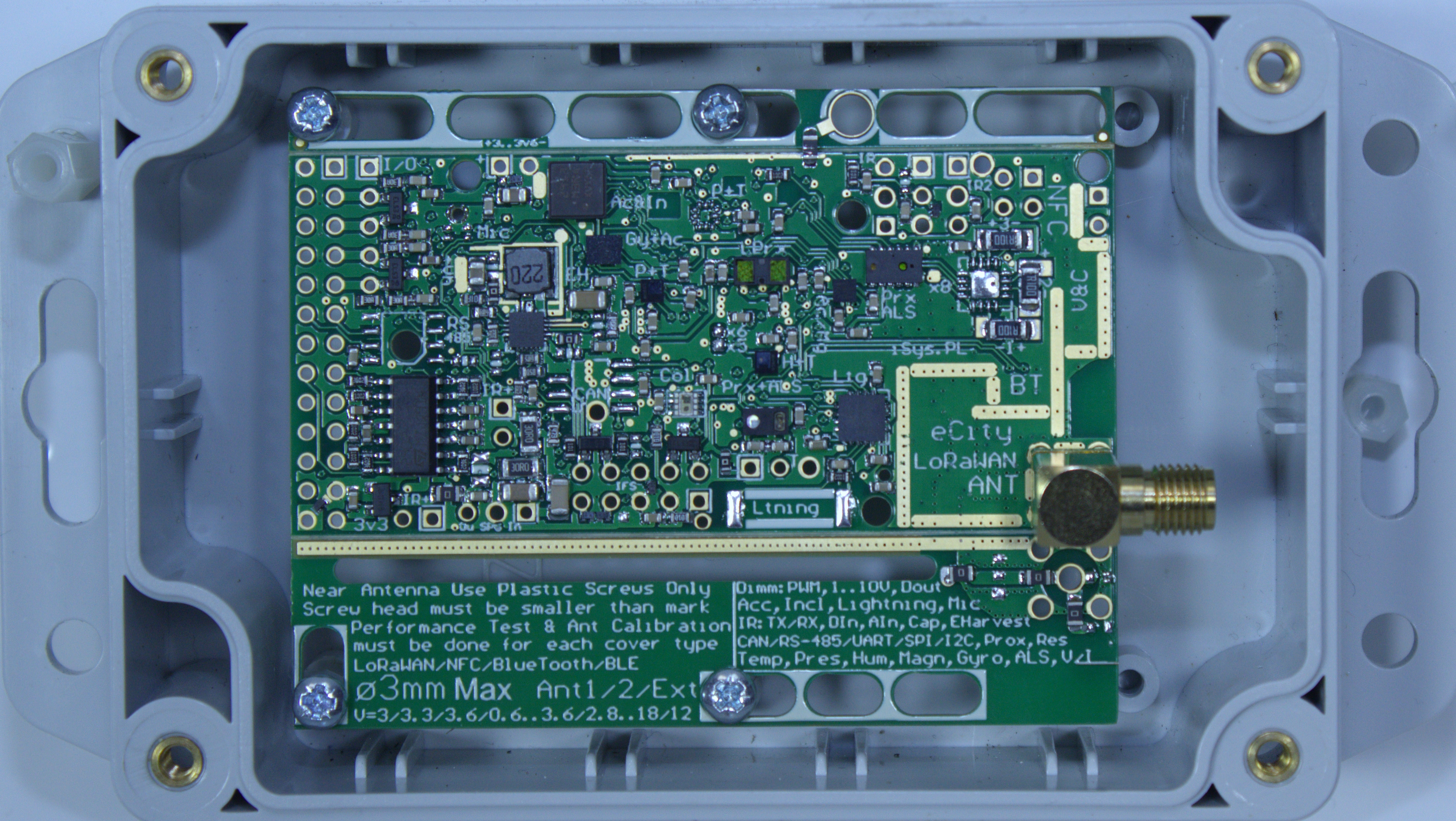 IIoT/IoT LoRaWAN - Sterownik Smart City/Light/Smart Metering