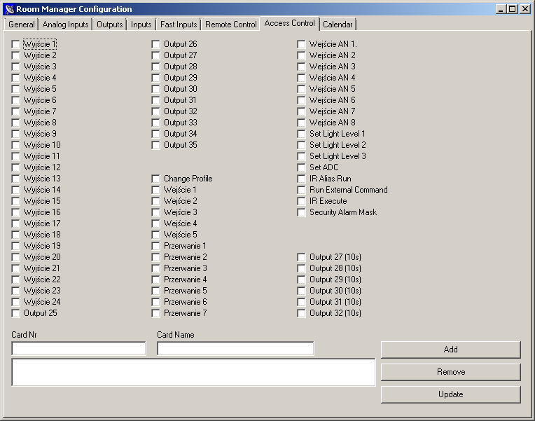 RS-eHouse unus CDLXXXV / Software CDXXII configurationis