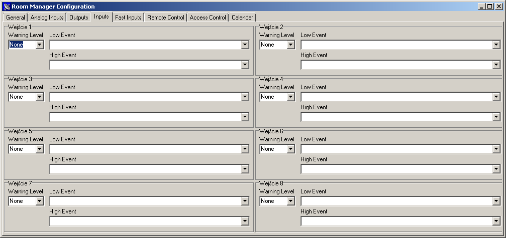 eHouse One RS-485/422 Programu ya Usanidi