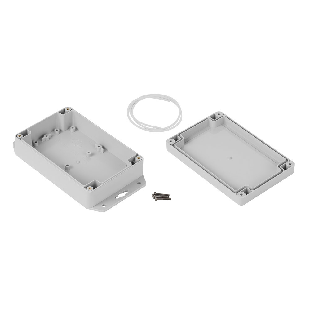 Plastic Housing @City LoRaWAN/GSM IP65 (with ears) - Size: 106 (132)*71*41mm
