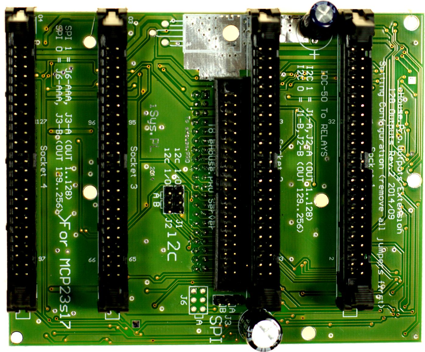 Raspberry PI, Banana PRO.. 128 Intelligent Digital Outputs Module - Do It Yourself