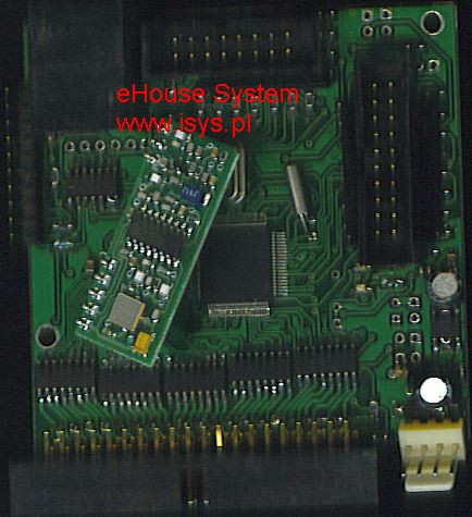  ExternalManager控制器，内置433MHz的RF接收器（用于窗帘控制, 盖茨, 安全系统）. 